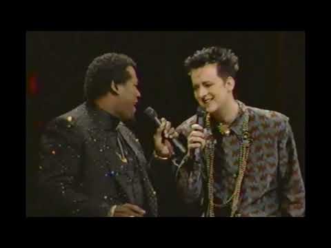 Luther Vandross & Boy George Live @ The Apollo 1985 Motown Special What Becomes of the Brokenhearted