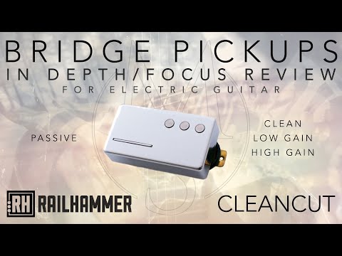 Railhammer CLEANCUT - Guitar Pickup In-Depth Full Demo Review (bridge)