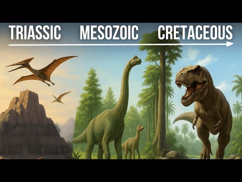 Timelapse Of The Story Of All Dinosaur Species - The Rise And Fall