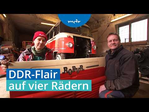 Enthusiasten bringen Robur-Oldtimer zum Schnurren | MDR um 4 | MDR