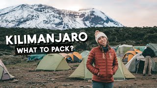 Kilimanjaro PACKING GUIDE | What we packed, TIPS & ADVICE!
