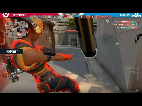 Cloud 9 vs Sentinels Game 4   Finals   PAX Arena Valorant Invitational   Valorant Ignition Series