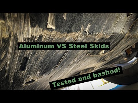 Aluminum VS Steel skid plates - Real world reviews