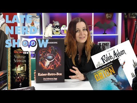 Cthulhu, DSA Kaiser Retro, Comics: Orion und Ralph Azham | Late Nerd Show 202