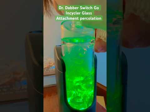 Dr. Dabber Switch Go Incycler Glass Attachment #drdabber #incycler #glass #percolator