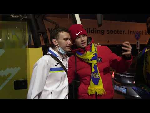 Зустріч національної збірної України з футзалу після повернення з Євро-2022