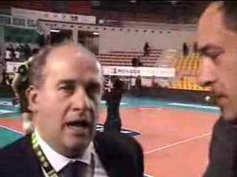 Vittorio Sacripanti dopo M.Roma Volley - Marmi Lanza Verona