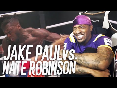 JAKE PAUL KNOCKS NATE ROBINSON OUT COLD! (REACTION!!!)