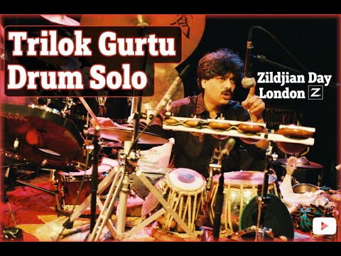 Trilok Gurtu - Drum Solo - Zildjian Day London 1995