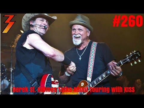 Ep. 260 Derek St. Holmes, The Voice of Ted Nugent Remembers Touring with KISS in the 70s