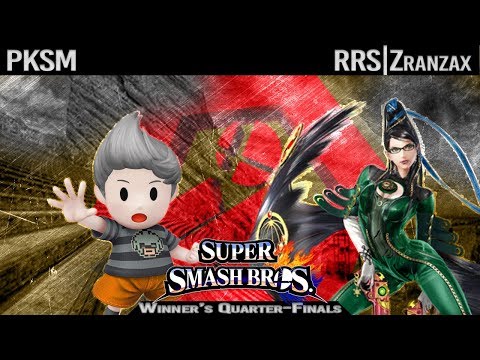Smash on the Rocks #3 - PKSM (Lucas) vs RRS|Zranzax (Bayonetta) - Winner's Quarter Finals