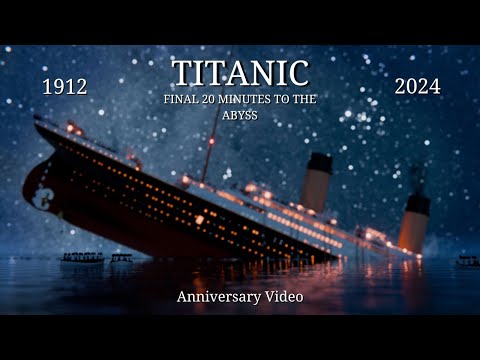 TITANIC - Final 20 Minutes to the Abyss - Anniversary Animation (1912 - 2024)
