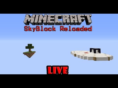 [Minecraft PC] SkyBlock Reloaded Ep2: Treehouse Build! w/MonkeyBoy