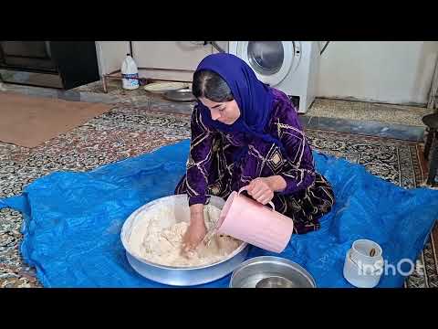 🍞Baking local bread by Fatima