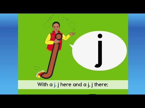 Letterland Phonic Compilation: Alphabet Letter J Stories, Songs, & Writings.