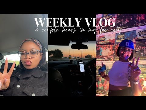 #weeklyvlog | Let’s spend a couple of hours in my favourite city, mini JHB vlog
