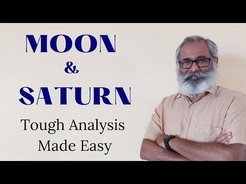 Class - 379 // Moon and Saturn - A Tough Combination to Understand