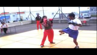 preview picture of video 'Female Fighter Boxe Française 3 Oct 2010 - Ranini Bambous Mauritius Ile Maurice'