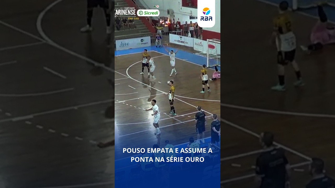 Pouso empata e assume a ponta na Série Ouro