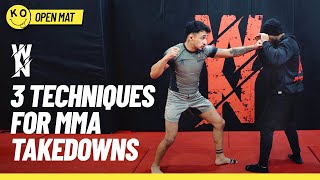 3 Basic Takedowns for MMA and Muay Thai