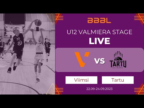 KK Viimsi 2012 vs Tartu 2012 | BBBL Boys U12