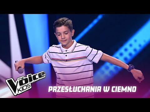 Dominik Komander - „Jest tylko teraz” - Przesłuchania w ciemno | The Voice Kids Poland 6