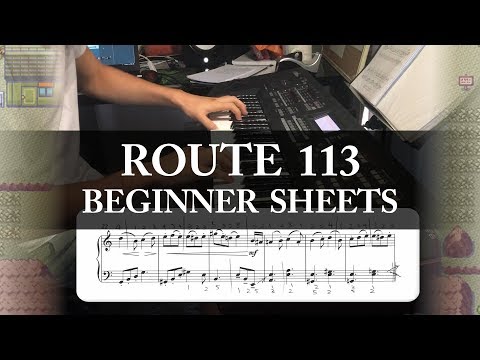"Route 113" (Pokémon RSE) || Beginner Pokémon Piano Sheets #7