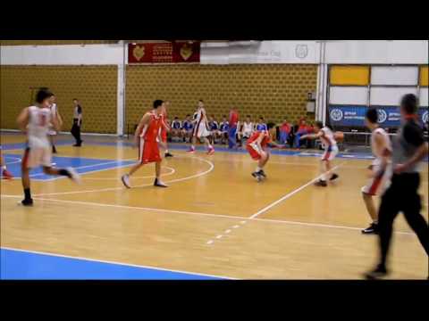 Selekcija Novog Sada - KK "Crvena Zvezda", generacija 2001. god, 29.01.2017. god.