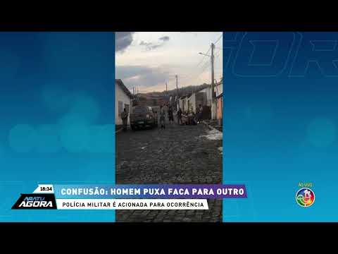 Confusão na Lafaiete Coutinho: Homem puxa faca para outro | ARATU AGORA |TV ARATU