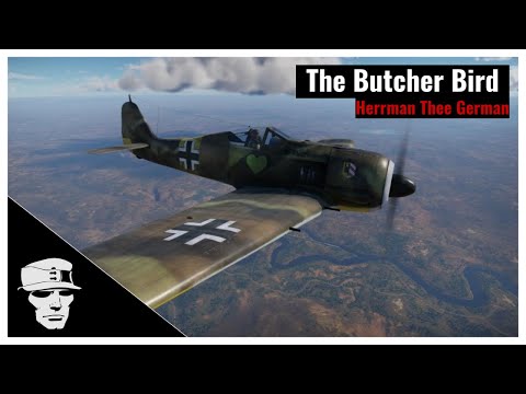 War Thunder Fw190 A4 Butcher Bird Strikes