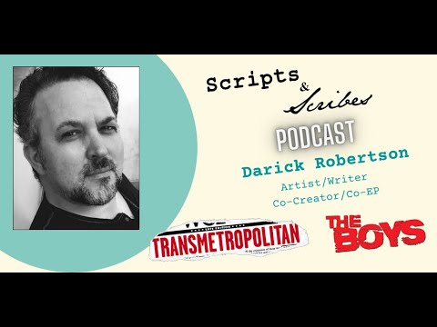 Getting A Comic Book Made Into A Hit TV Series with THE BOYS co-creator Darick Robertson
