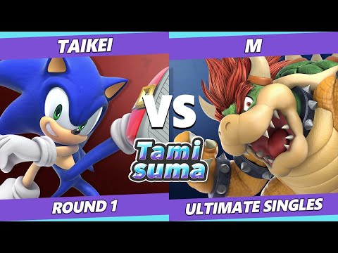 TAMISUMA 188 SSBU - M (Bowser) Vs. Taikei (Sonic) Smash Ultimate Round 1