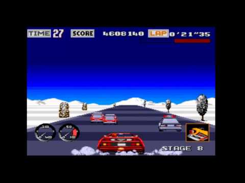 test turbo outrun megadrive