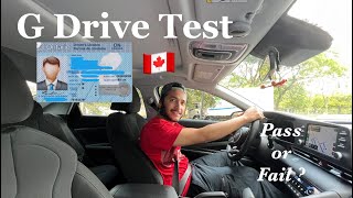 G DRIVE TEST FULL EXPERIENCE | Drive Test In Canada