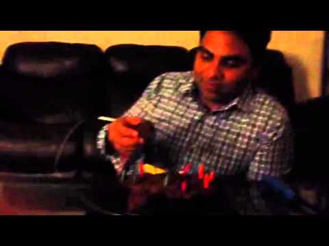 Omkar's cake cutting 2012