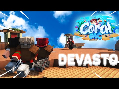 Distruggiamo TUTTI Nelle Bedwars Di CORALMC!
