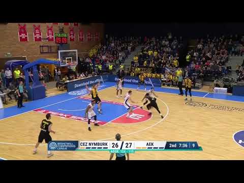 Manny Harris BCL second high (36 p.) vs Nymburk