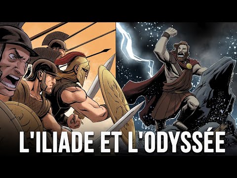L'ILIADE et l'ODYSSÉE d'Homère (COMPLET) L'histoire des plus grandes aventures de la mythologie