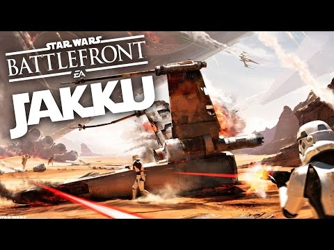 BATTLE OF JAKKU DLC - Star Wars Battlefront Gameplay and Mini Giveaway