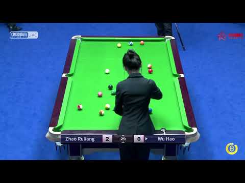 Zhao Ruliang VS Wu Hao - L16 - World Chinese 8 Ball Masters 2018-2019 Shuangyashan