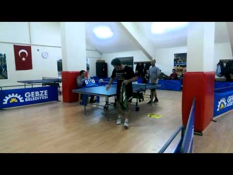 Ahmet ZOR - Zeki Kemal BİLİCİ (24 Ocak 2016 Gebze Masa Tenisi Turnuvası Final Maçı)