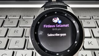 Read and Reply Facebook Messenger using Samsung Smartwatch