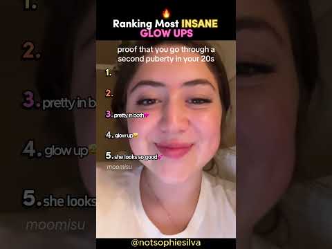 Ranking Most Insane GLOW UPS #glowup 🤯