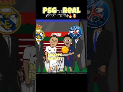CLASH 🔥 PSG vs Real Madrid – Who’s the Real Boss? 😤⚽