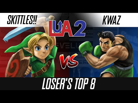 LUA2 Losers' Top 8 - SKITTLES!! (Young Link) vs Kwaz (Little Mac, Incineroar,  Ryu)