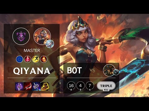 Qiyana Bot vs Cassiopeia - EUW Master Patch 10.11