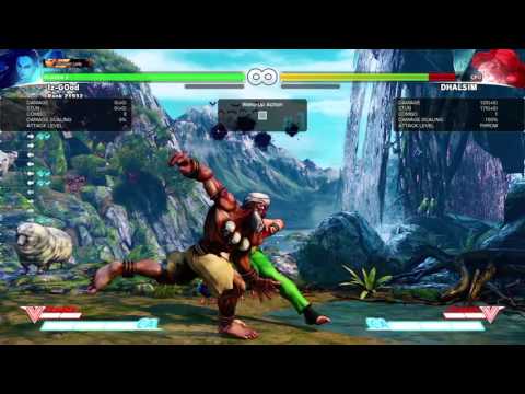 Laura Throws Dhalsim out of teleport?
