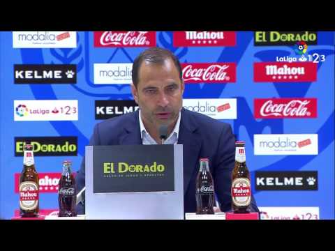 Press conference Esnáider Rayo Vallecano vs Getafe CF (2-0)