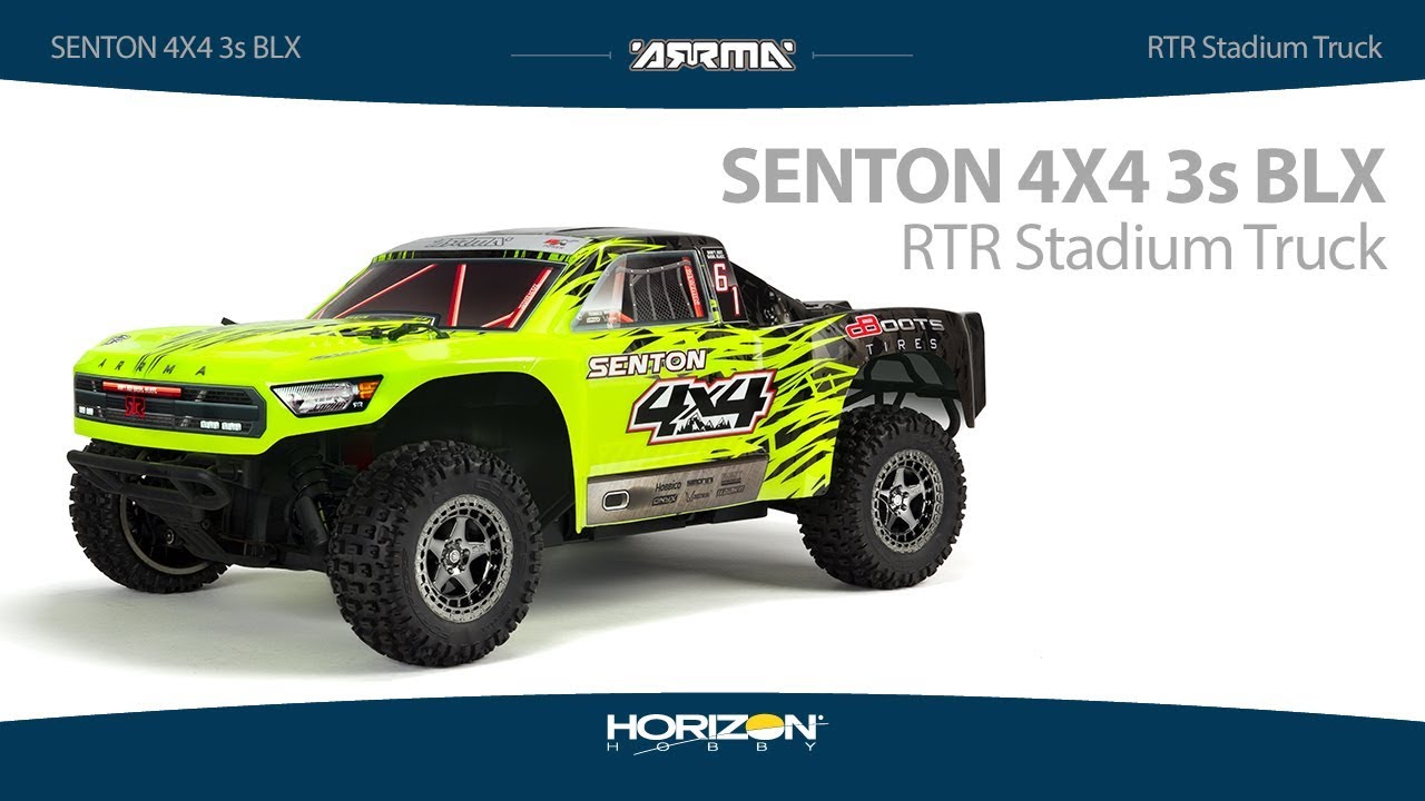 Arrma Senton 3S BLX 1:10 4WD RTR zelená