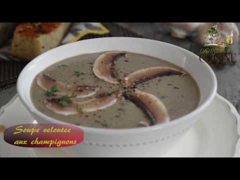 velouté de champignons, soupe aux champignons